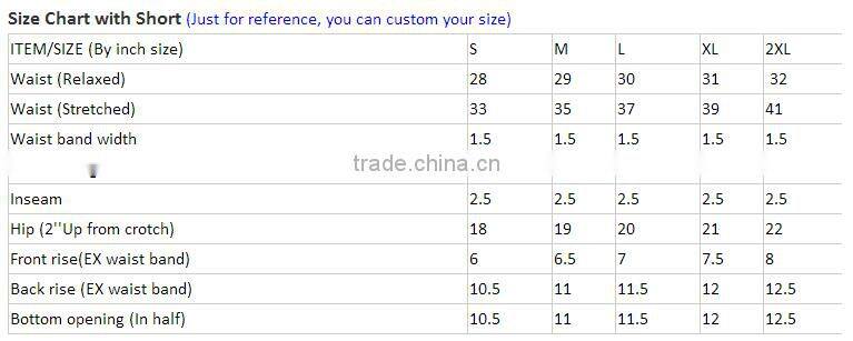 2016 Training Sports Wholesale Blank Sweat Shorts For Men New Arrival