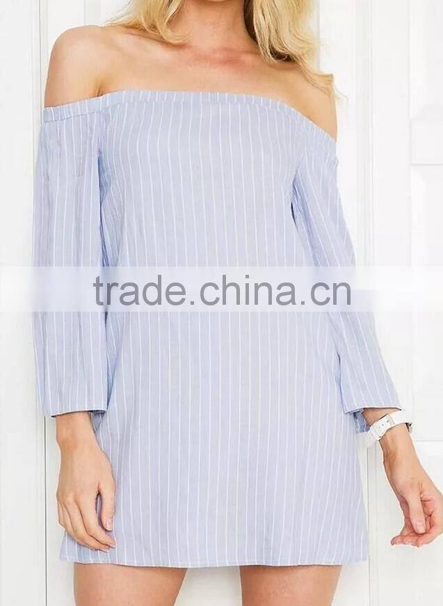 Runwaylover EY2330B Europe Style 2017 Ladies Fashion Off-Shoulder Blouse