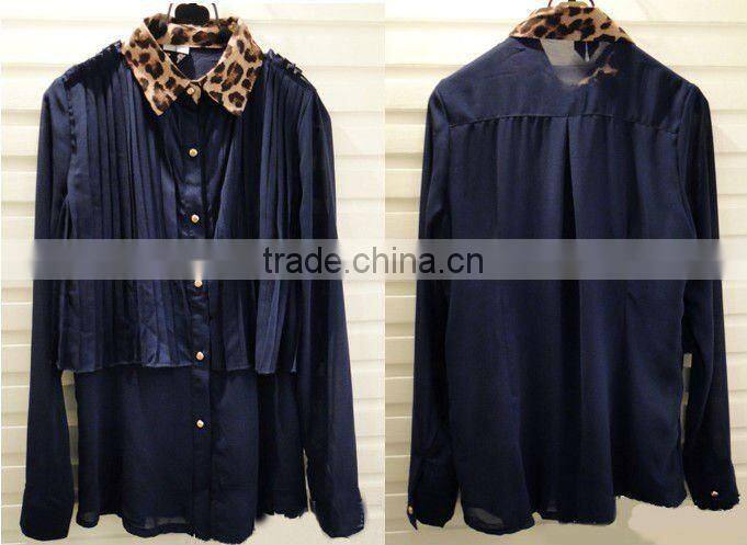 Fashion women's baggy shirt tops