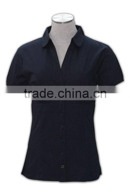 100% Cotton Design china made fashion women's latest design casual shirt