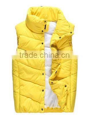 Thicken Yellow Women&Men Fur Coat Vest OEM China