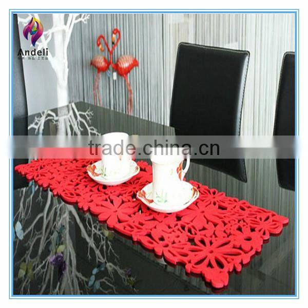 Unusual felt cheap food serving placemats for home