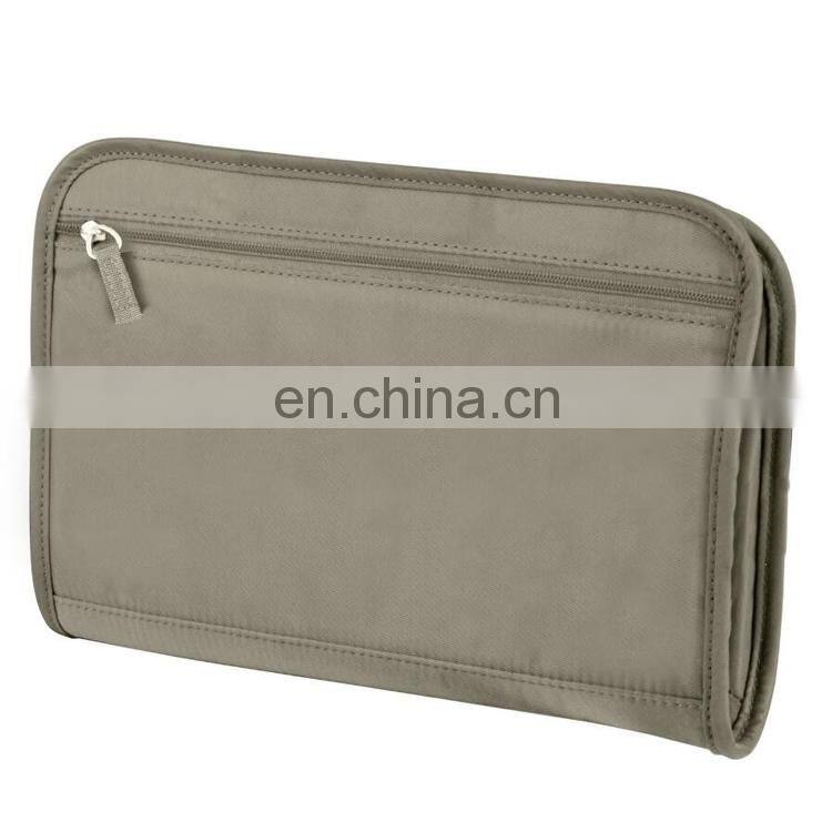 RFID Blocking Purse Organizer With Exterior Pockets