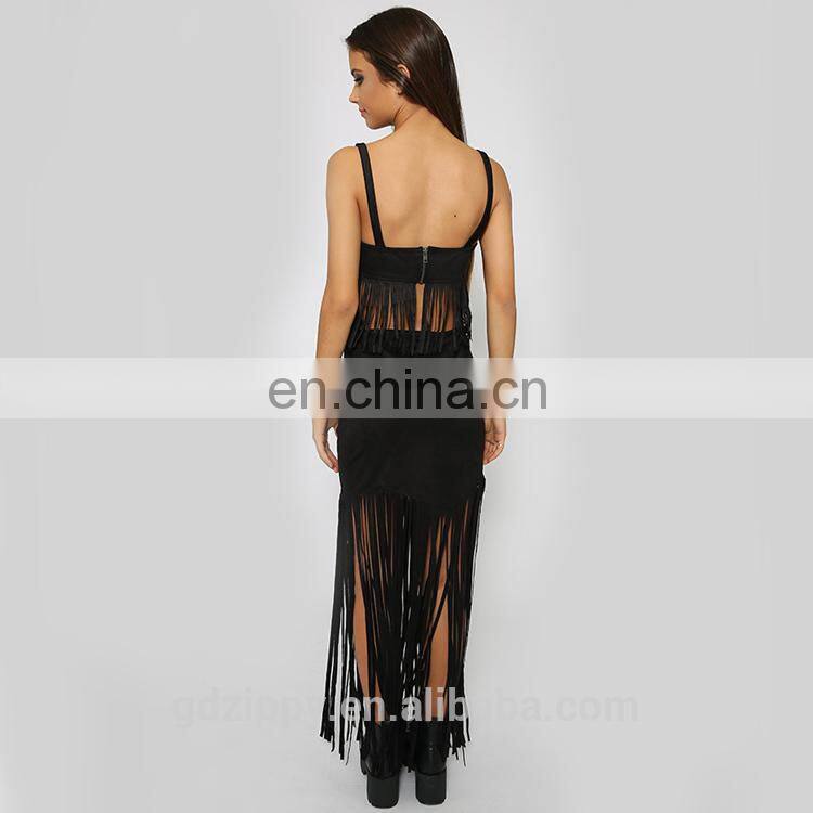 2015 new design clothes for women women skirt with tassels