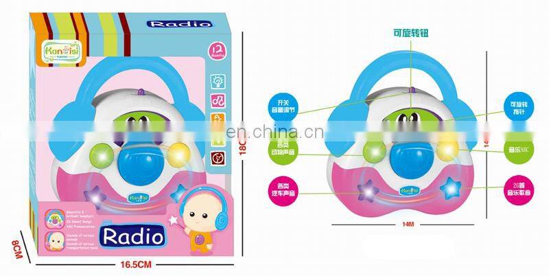 Magic radio toys with music for kids
