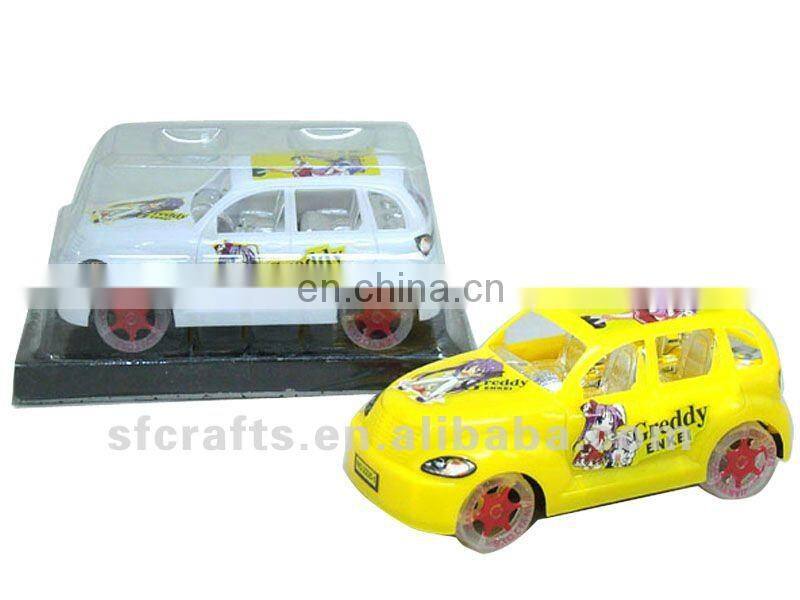 Low price plastic friction car toy for kids