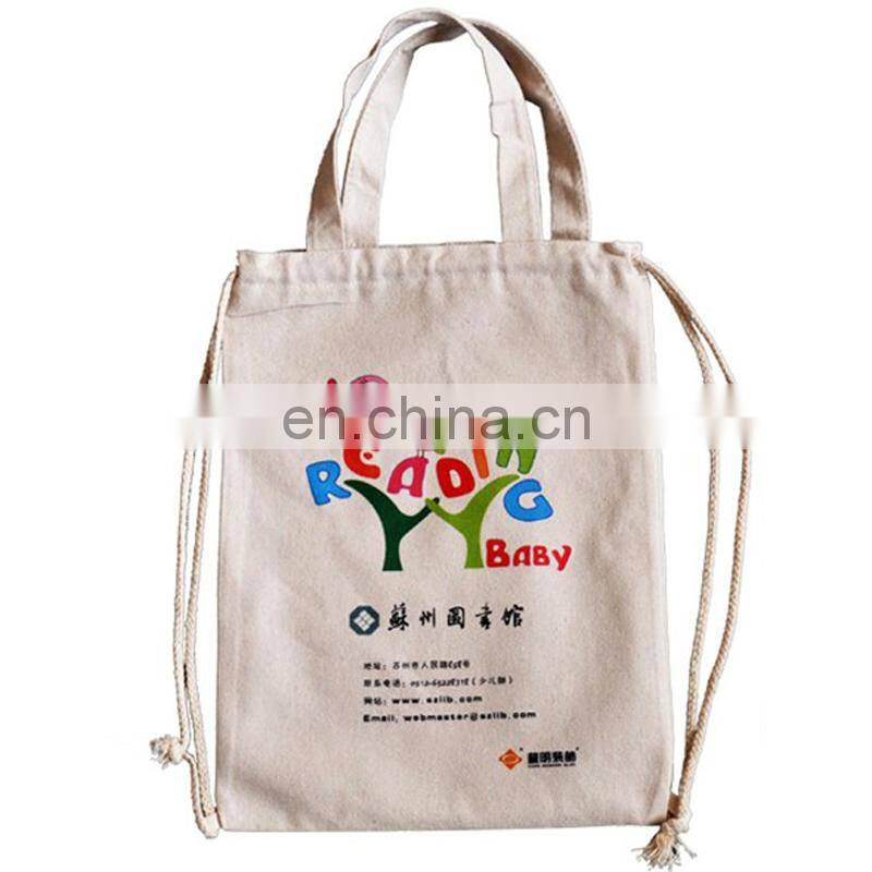 1st class quality brand name printing OEM new canvas bag