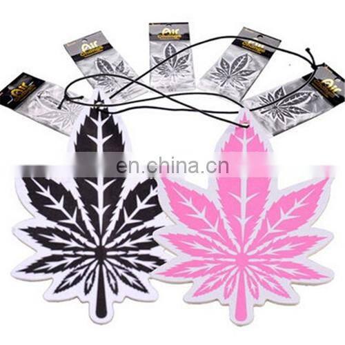Promotional Customized Shape Hanging Car Air Freshener