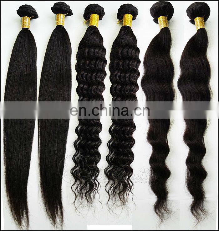 Asian Weave Brazilian Human Hair and Bundle for Tangle free and No Shedding
