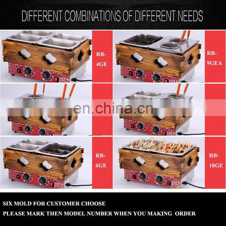 Spicy Hot Pot electric Skewer heating machine Oden cooking stove commercial Stick Food noodles cooker Oden machine