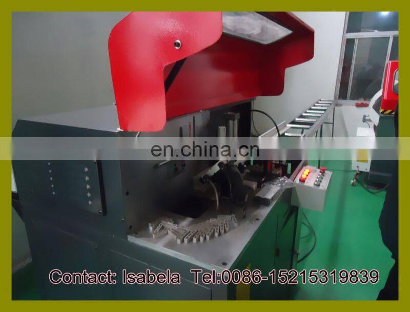 Digital display Corner Connector Automatic Cutting Saw / China Aluminum window machine (LJJ-140)