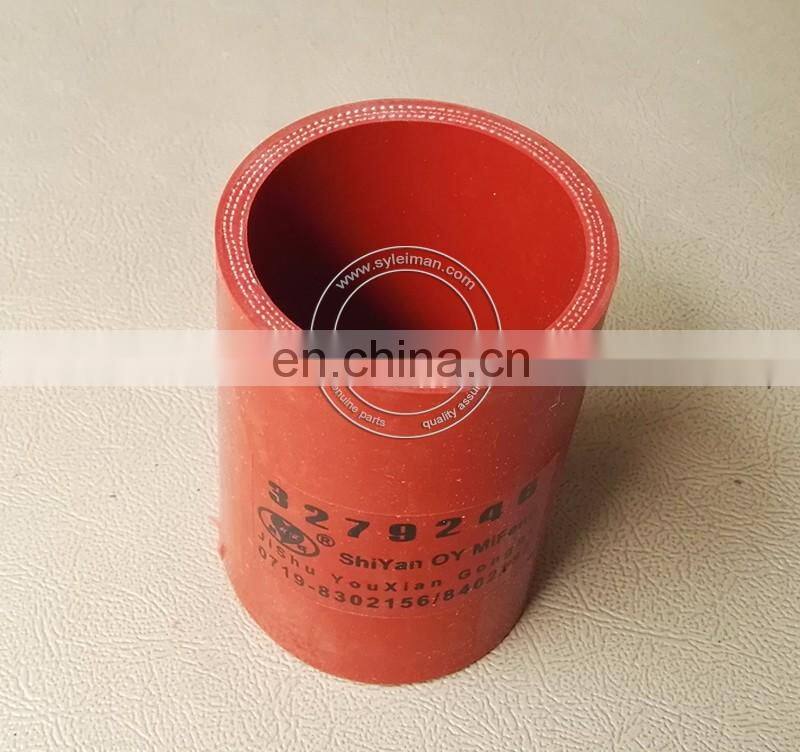 Cummins Diesel engine turbocharger exhaust outlet plain hose 3279245