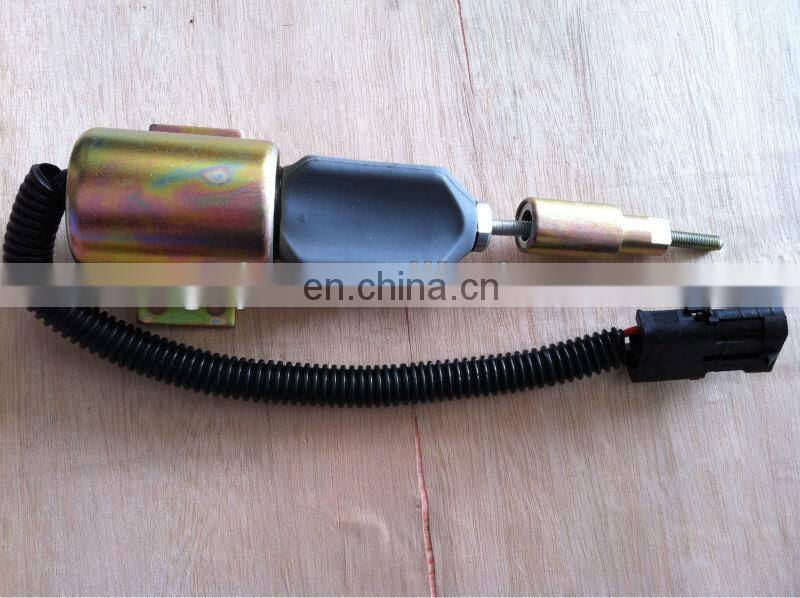 excavator Mitsubishi engine electric parts 24V flameout switch stop solenoid valve B402-1115030