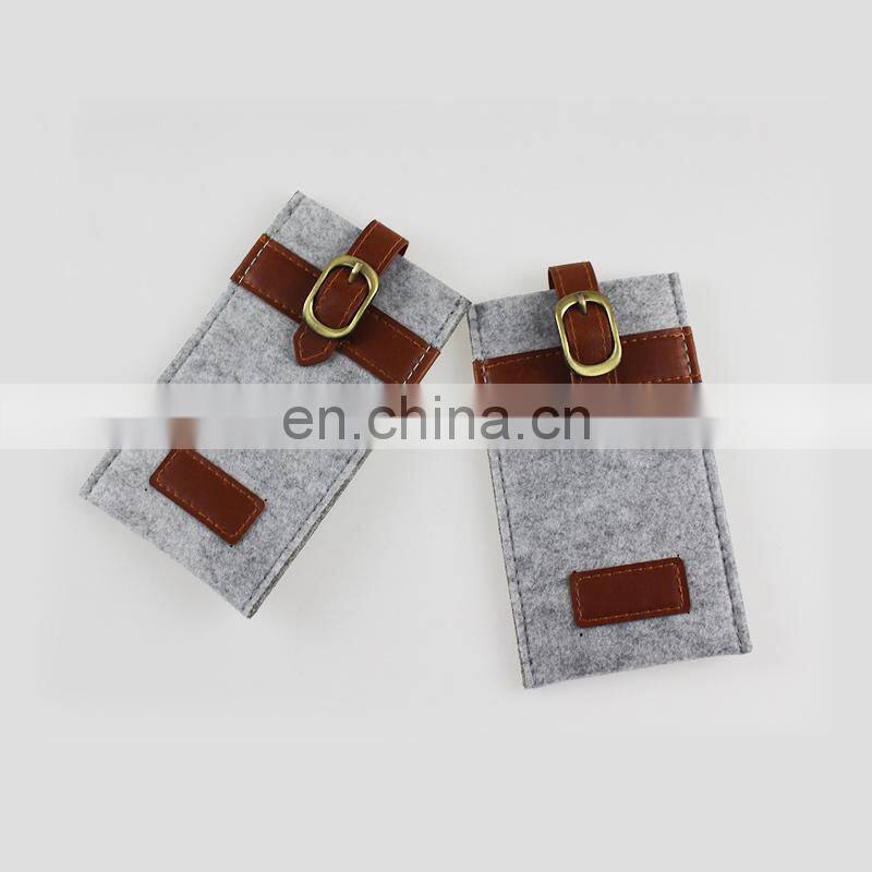 Felt Mobile Phone Pouch Case Bag