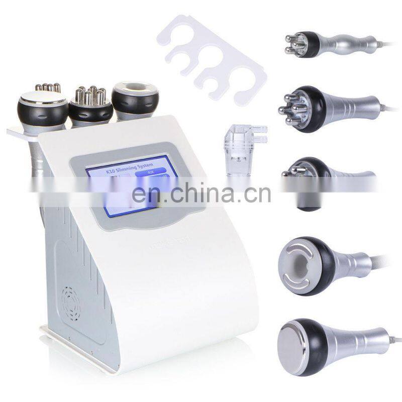 Factory Portable 5 in 1 Weight Loss Ultrasonic Cavitation Vacuum RF Slimming Machine