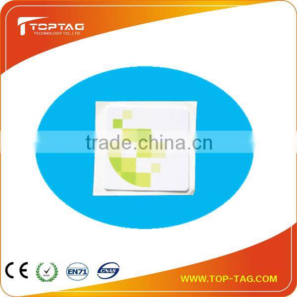 2014 new ISO18000 13.56MHz rfid nfc sticker for access control