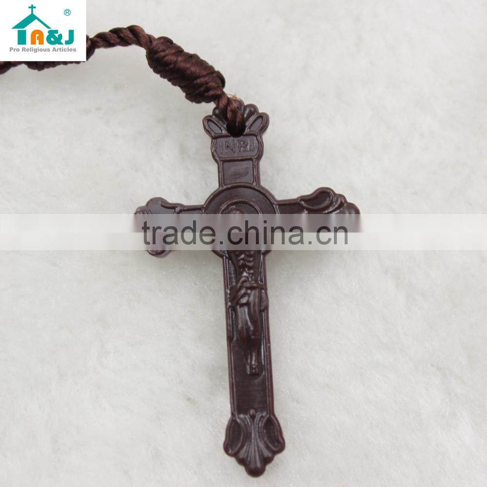 Passed SGS Test round sacred heart of jesus scapular pendant Custom wholesale