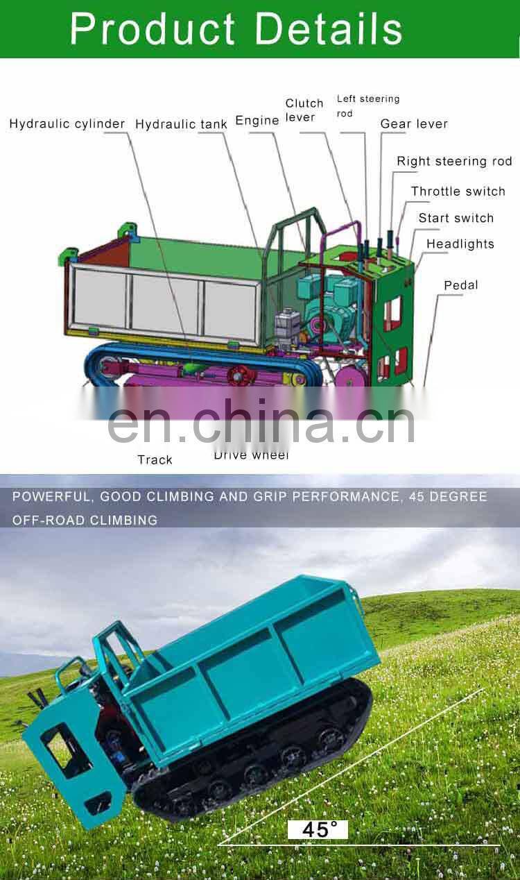 Mini Hydraulic Dumper/ Power Barrow/ Garden Truck for Sale