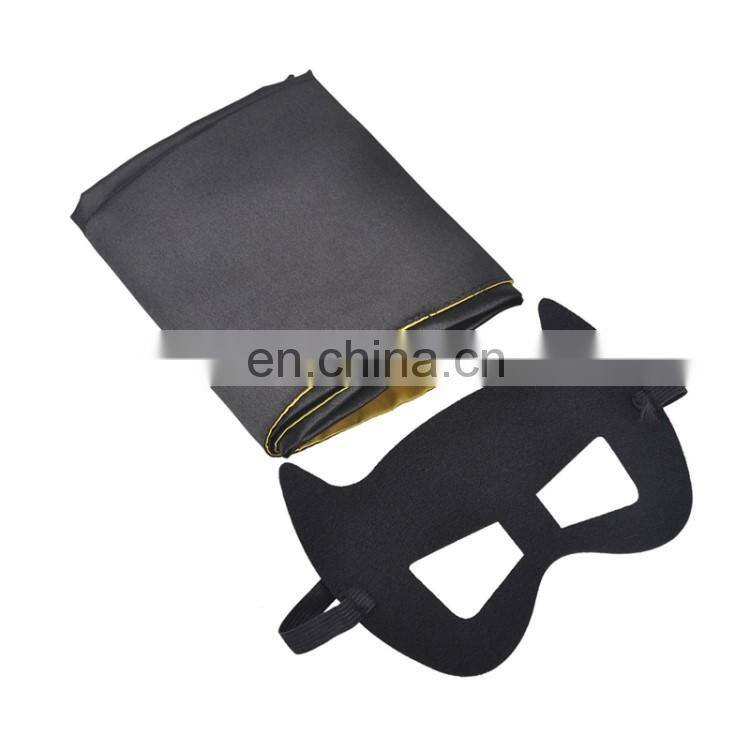 Halloween Children Boy Superhero Cape Set with Custom Logo