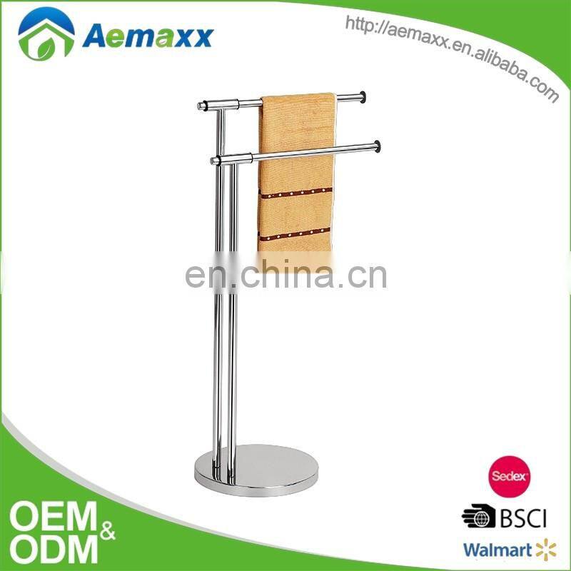 Superior quality stainless steel ladder bathroom stand towel rack