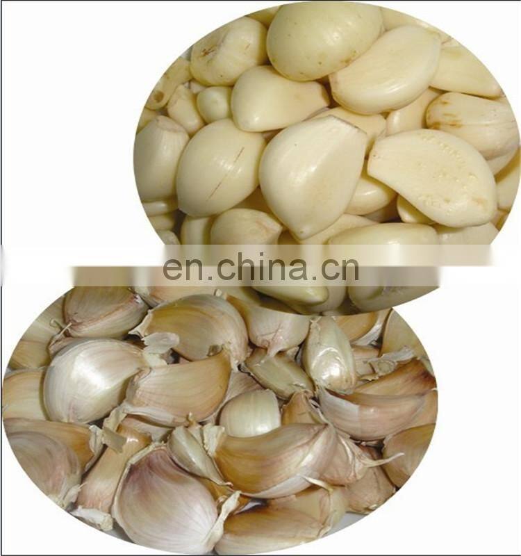 High efficiency pneumatic Automatic Garlic Peeling Machine / Small Garlic Peeling Machine