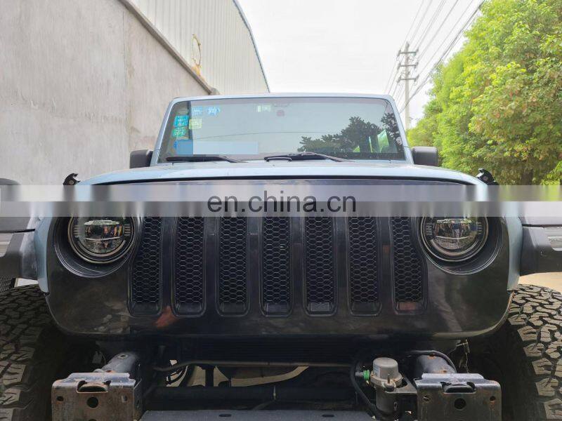 JL Style Black Mesh Car Front Grille for Jeep for Wrangler JK 2007-2017
