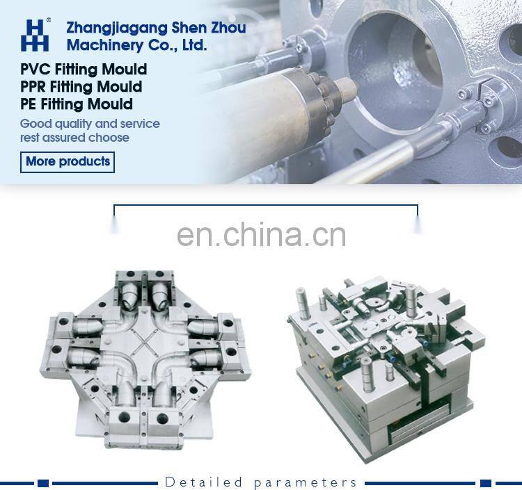 Plastic injection pvc fitting mould making factory