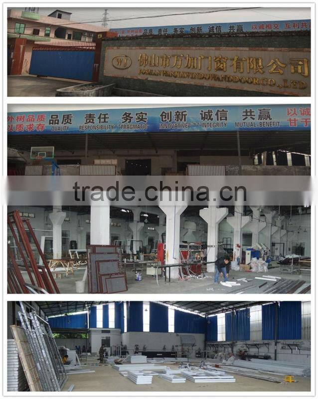 Wanjia factory wholesale aluminium sliding partitions folds