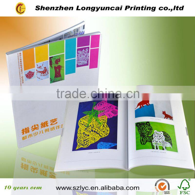 Shenzhen factory 10 years OEM new design comic book printing