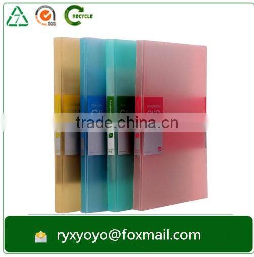 pp plastic a4 size waterproof swing clip report file folder