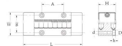 Linear Motion Guide Systems for Roller Guide Block