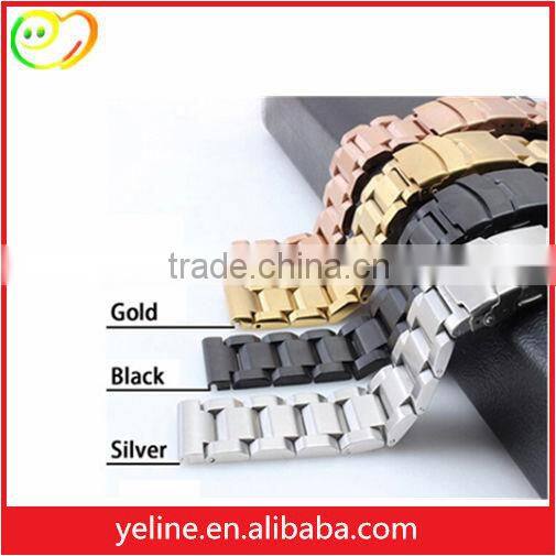 Boy's style custom cow leather wrist band for apple watch