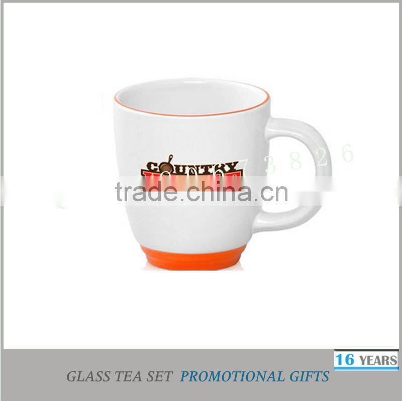 Wholesale many English letters ceramic cups can Customized English letters logo