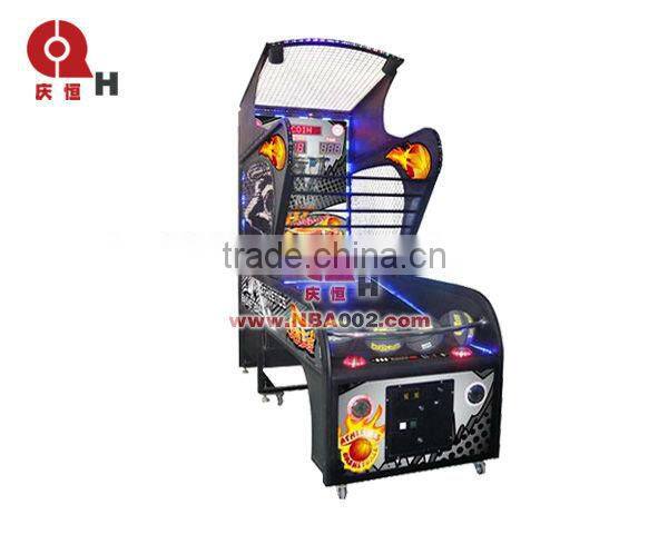 coin operated street basketball arcade game machine