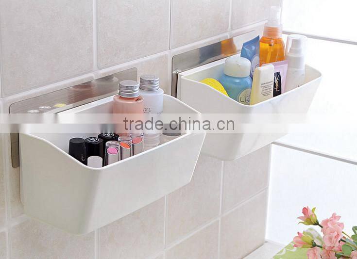 Plastic Kitchen With Super Suction Bathroom Storage Box