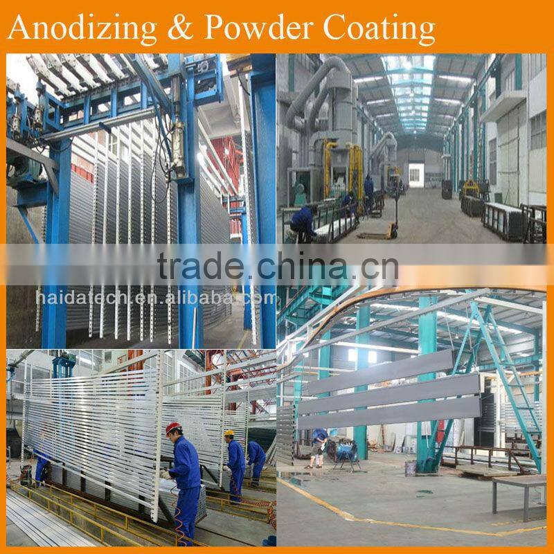 wood finish aluminium extrusion for folding door