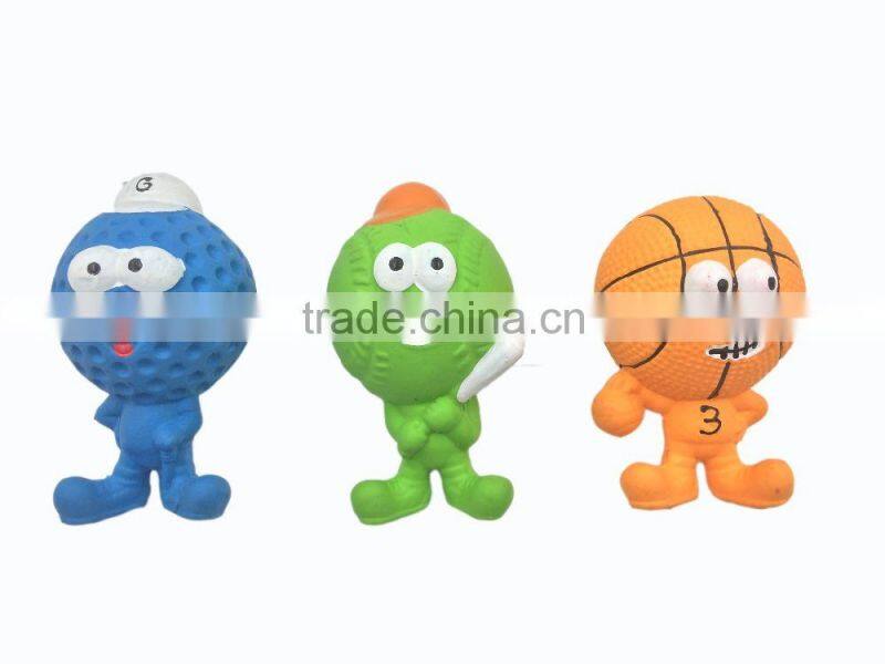 latex squeaky dog toy teether puppy toy dog sex toys