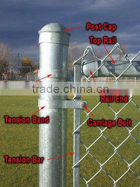 Hot dip galvanised securifor basketball/ tennis fencing