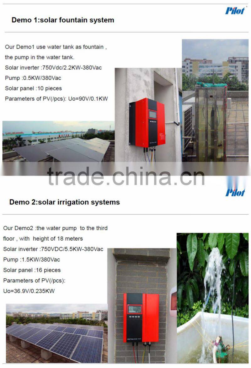 3 phase solar pump controller from china (7500W ~30000W)