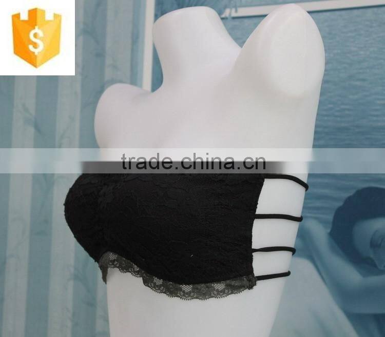 lastest designed sexy seamless bra, hot sell strapless lady lingerie