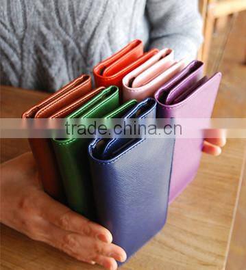 Newest Design Elegant Lady Foldable Long Credit/ID Cards Protective Holder