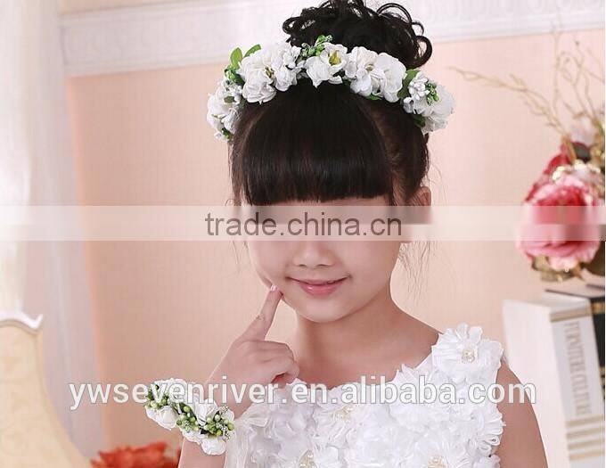 South Korean children's wreath wreath han edition simulation Girls headdress flower wreath wreath of wedding dress accessories