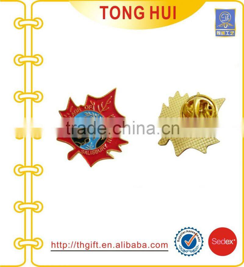 Customized Club filling Paint metal pin badges