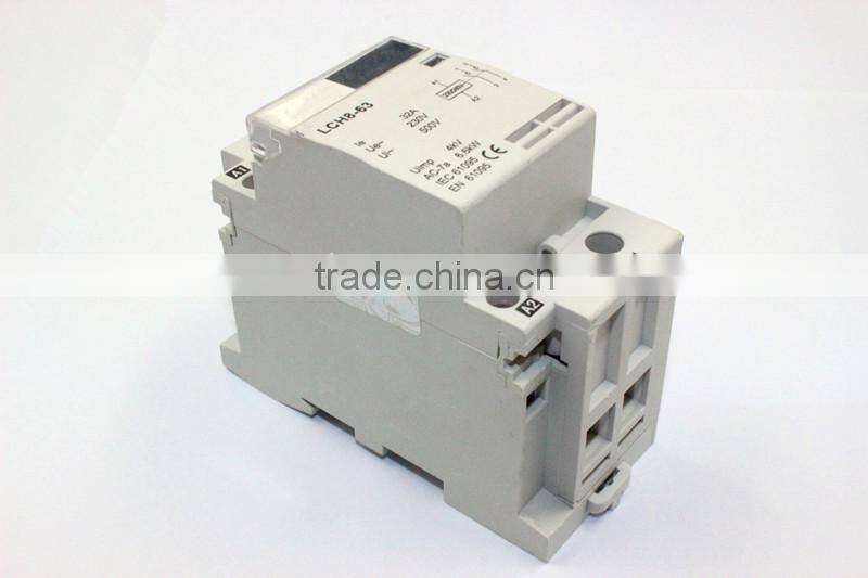 Good price modular contactor ,LCH8 household AC contactor,2 pole contactor