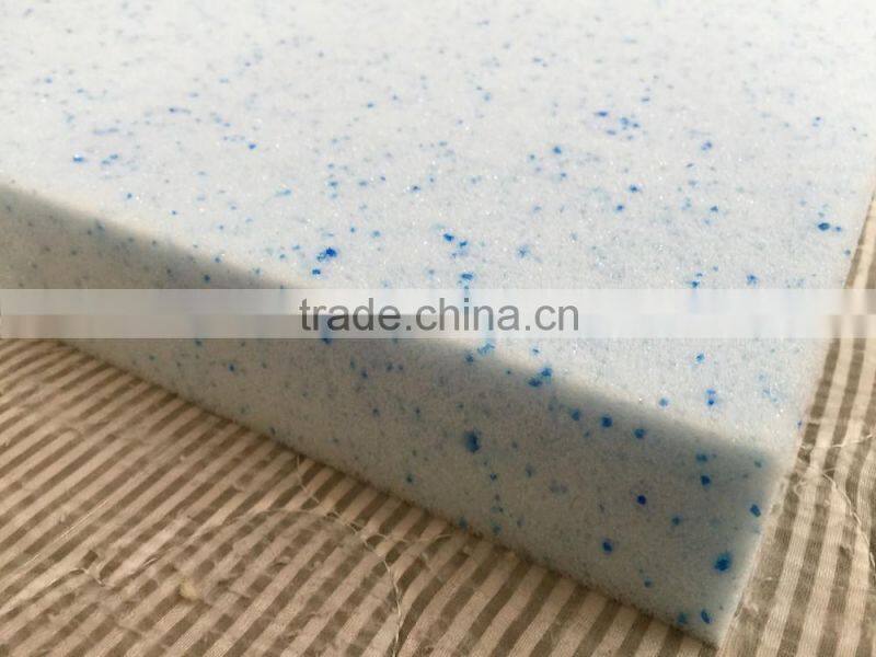 Bedroom furniture 8 bamboo fabric viscose elastic memory foam topper