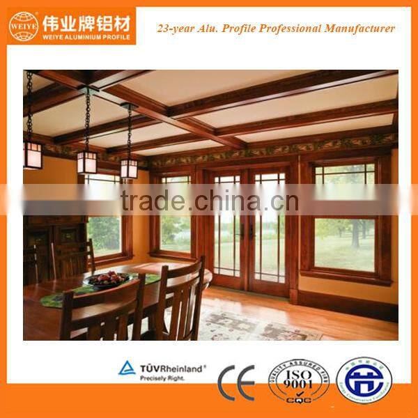 Hot selling new aluminum door with hinge