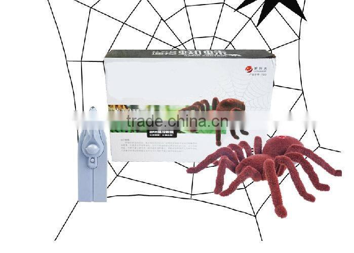 2 CH 11 inch realistic plastic animal toys spider toy for halloween