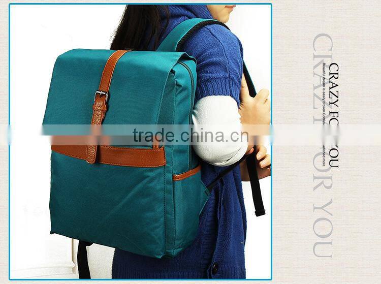 2014 korean nylon backpack teen backpack bag