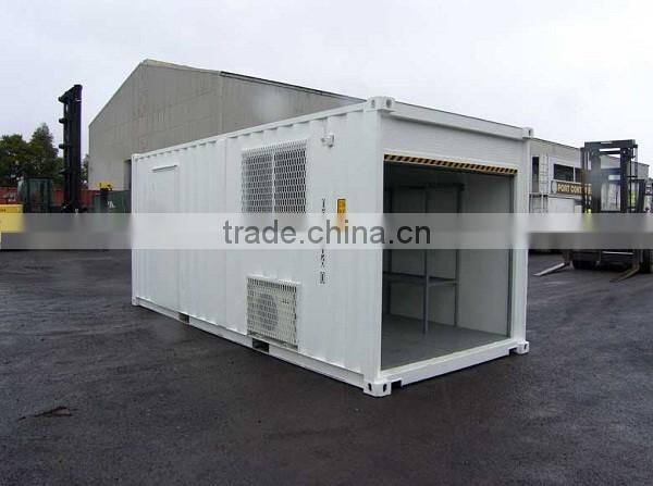 OEM service 20ft 40 feet portable shipping container workshop with roller door
