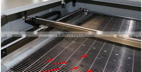 Auto Feeding Fabric Selvage Laser Cutting Machine PVC / Woven Laser Machine for Garment CE price/ textile/fabric/leather cutting